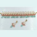 Rani Sati Jewels Gold Plated Kundan Choker Necklace Set