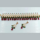 Rani Sati Jewels Gold Plated Kundan Choker Necklace Set