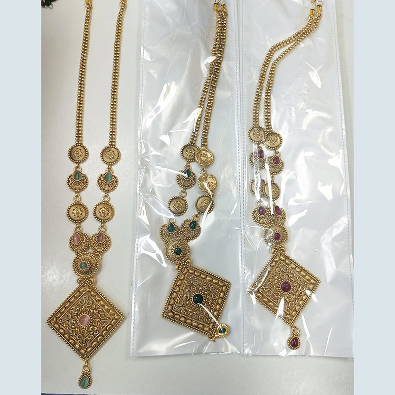 Rani Sati Jewels Gold Plated Necklace Set (1 Piece Only)