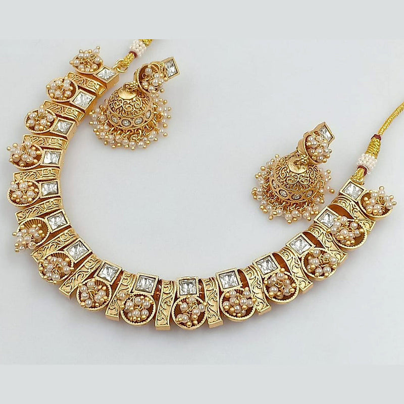 Rani Sati Jewels Gold Plated Necklace Set