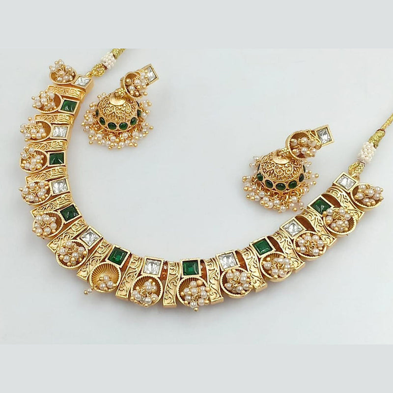 Rani Sati Jewels Gold Plated Necklace Set