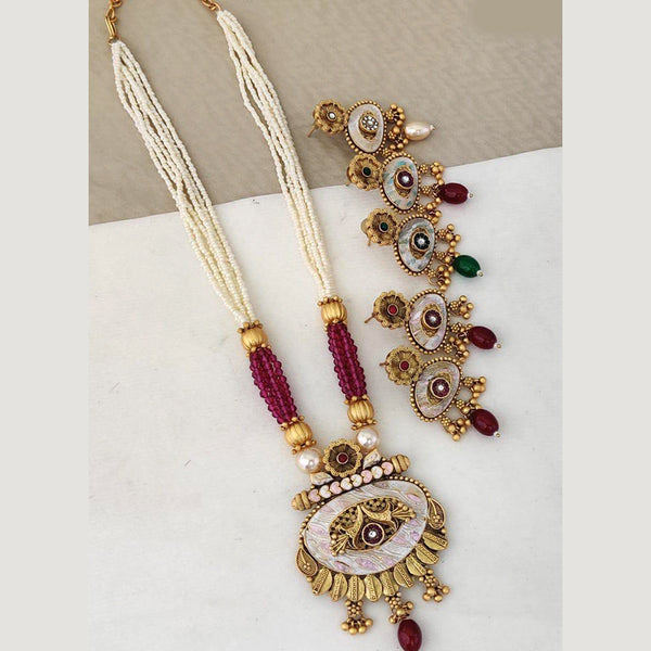 Rani Sati Jewels Gold Plated Necklace Set