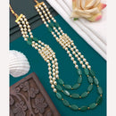 Shree Jai Sai Art Pearls and Beads Long Necklace Set