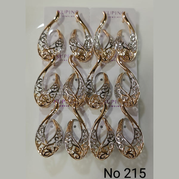 Tarohi Jewels Gold Plated Stud Earrings