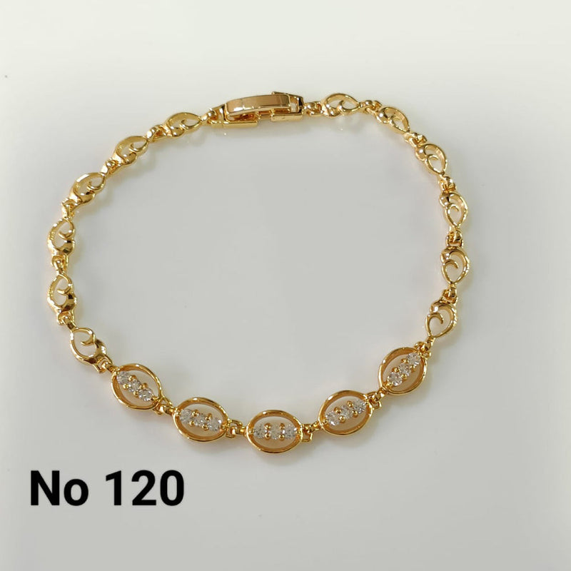 Tarohi Jewels Gold Plated Adjustable Bracelet