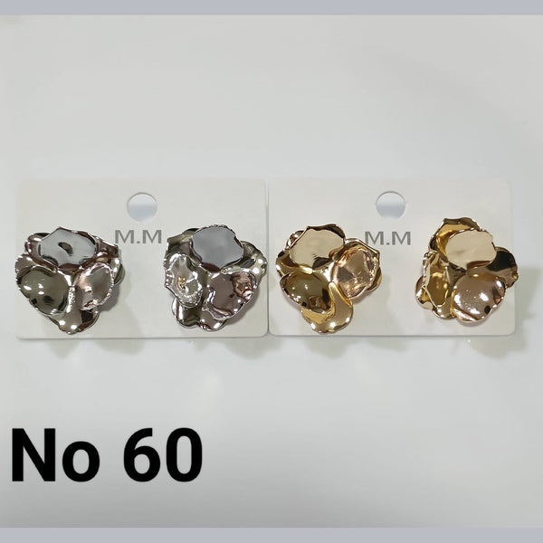 Tarohi Jewels Gold Plated Studs Earrings