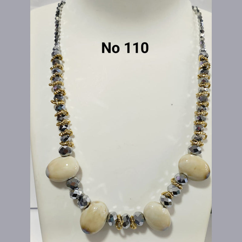 Tarohi Jewels Gold Plated Beads Necklace