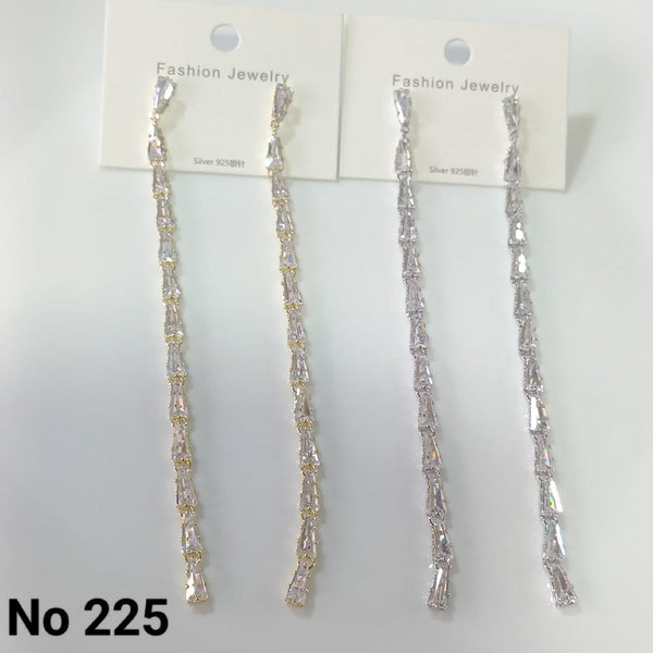 Tarohi Jewels Crystal Stone Dangler Earrings