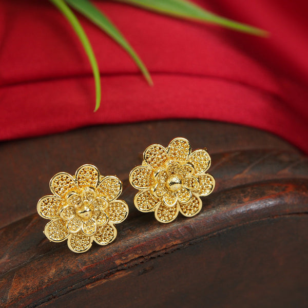 Gargish Fashion Gold Plated Stud Earrings