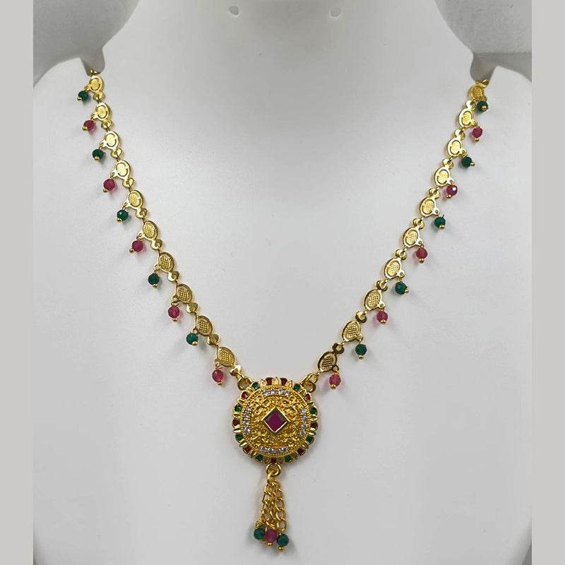 Primeriea Traditional Gold Plated Necklace