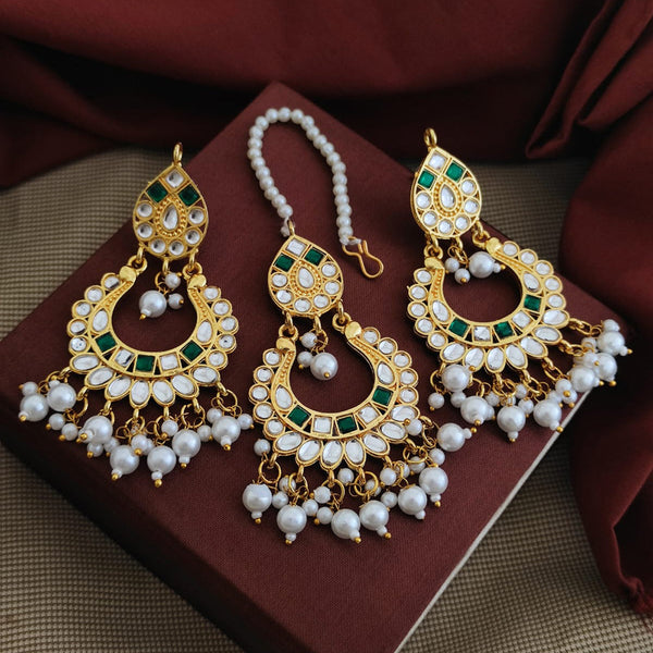 Bollywood Kundan Green Dangle Earrings - Earrings - Khushrang - Online  Indian Jewellery Store from Cupertino