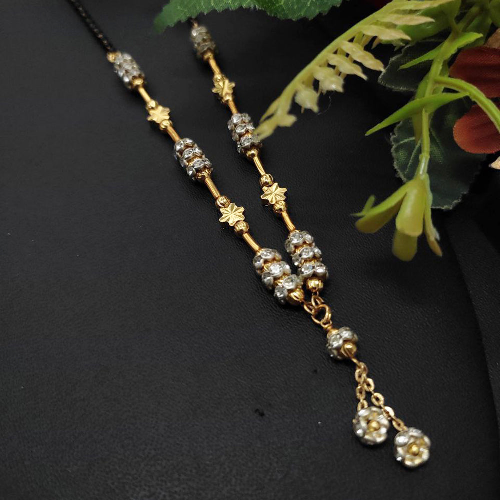 Aamrapali Gold Plated Austrian Stone Manglasutra