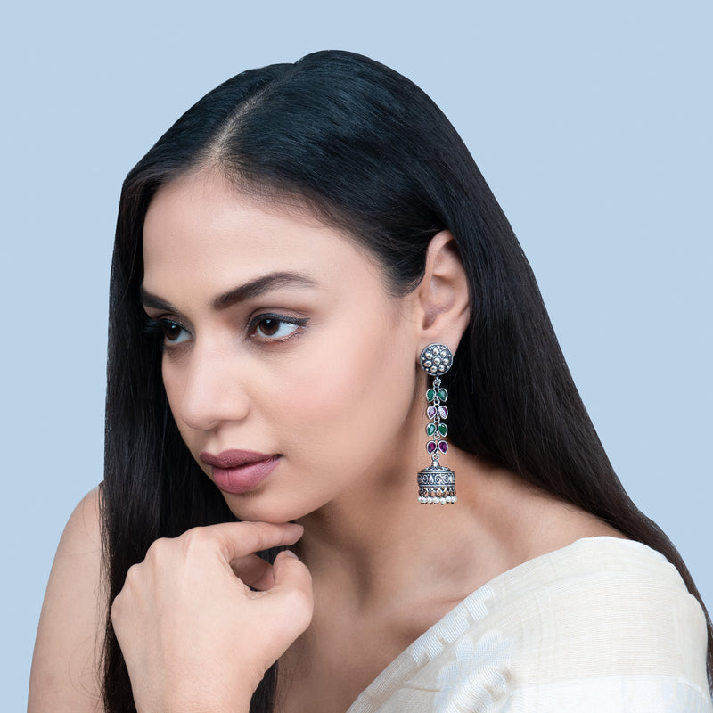 Nipura Multicolour Raisa Jhumki