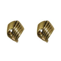 Kriaa Antique Gold Plated  Stud Earrings - 1302807