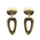 Beadside Gold Plated Dangler Earrings - 1302846