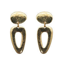 Beadside Gold Plated Dangler Earrings - 1302846