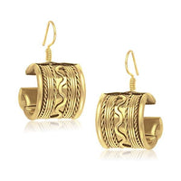 Urthn Gold Plated  Dangler Earrings - 1304701