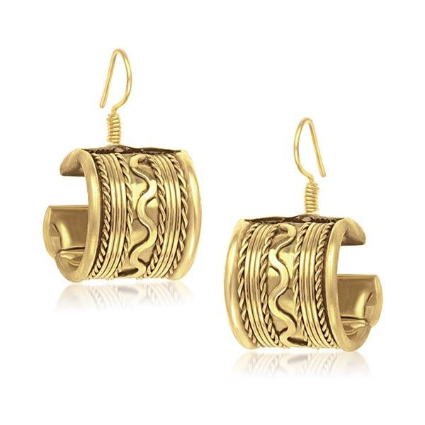 Urthn Gold Plated  Dangler Earrings - 1304701