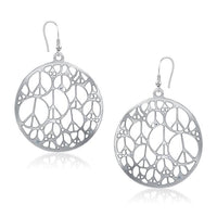 Kriaa Silver Plated Dangler Earrings
