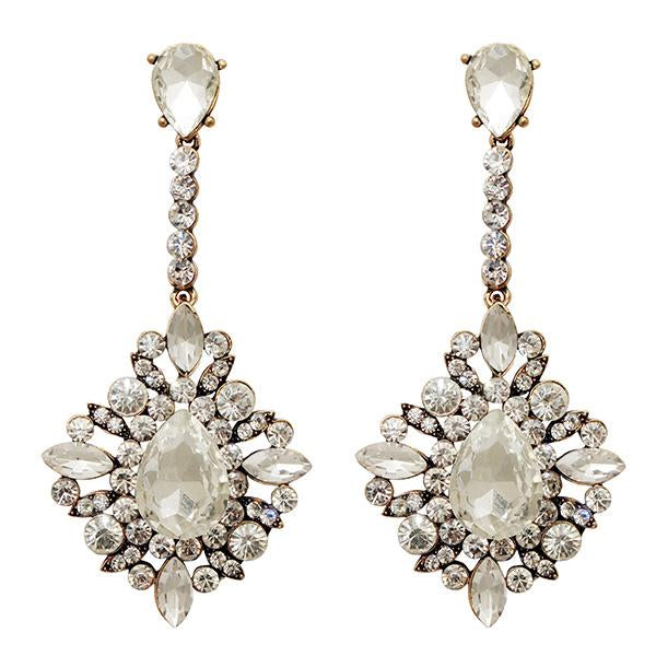 Yoona Austrian Stone Dangler Earrings - 1307714B