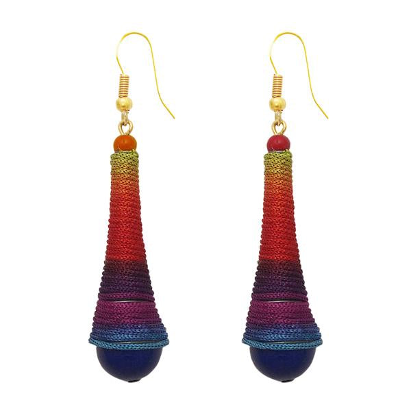 The99Jewel MultiColor Thread Earrings - 1308320A