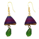 The99Jewel Zinc Alloy Gold Plated Thread Earrings - 1308322F