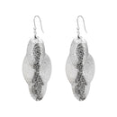 Urthn Silver Plated Designer Dangler Earrings