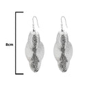 Urthn Silver Plated Designer Dangler Earrings