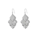 Urthn Silver Plated Designer Dangler Earrings
