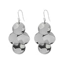 Urthn Silver Plated Designer Dangler Earrings