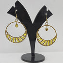 Jeweljunk Gold Plated Beads Dangler Earrings  - 1309091A