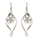 Urthn Silver Plated Dangler Earrings - 1310644C