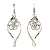 Urthn Silver Plated Dangler Earrings - 1310644C