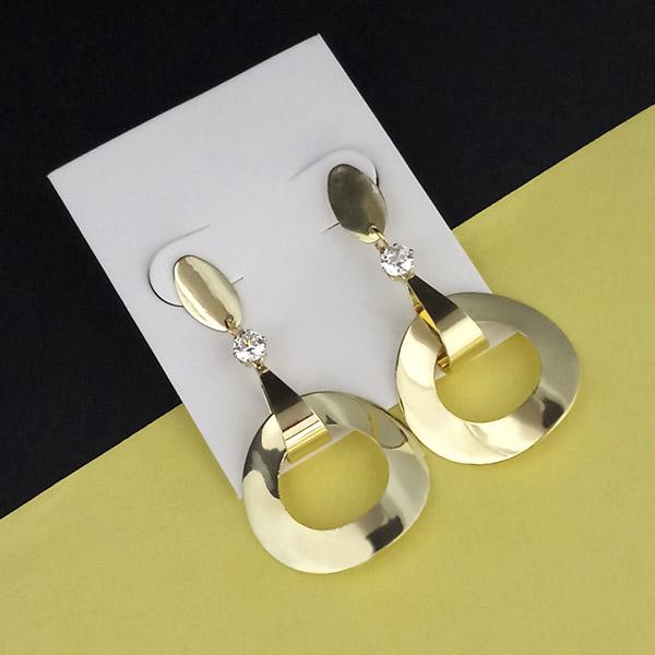 Urthn Gold Plated Dangler Earrings - 1310673B