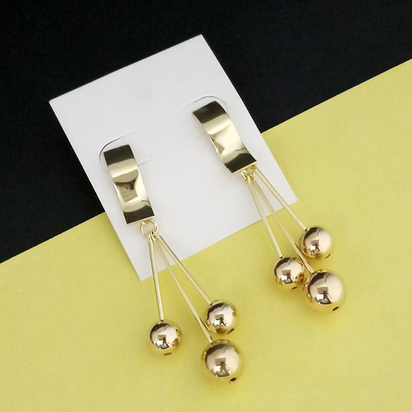 Urthn Gold Plated Dangler Earrings - 1310677