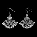 Jeweljunk Oxidised Afghani Earrings - 1311237