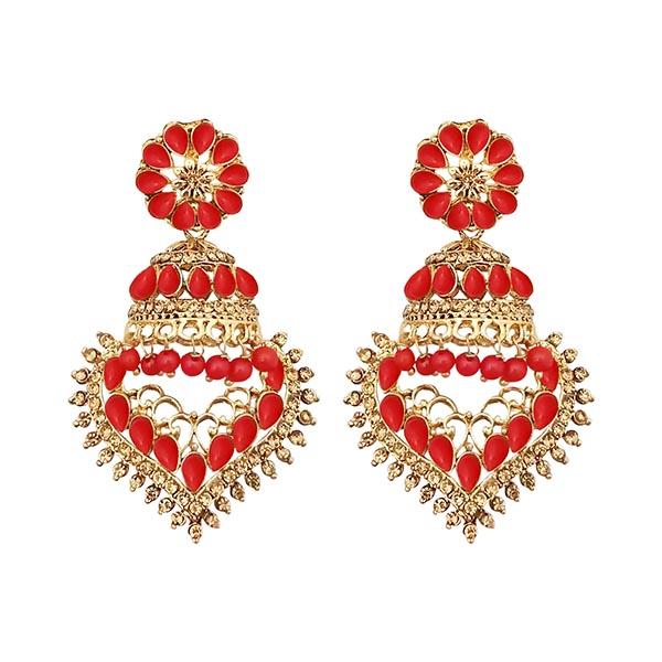 Kriaa Austrian stone Dangler Jhumki Earrings - 1311534B