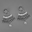 Jeweljunk Austrian Stone Oxidised Dangler Earrings - 1311582