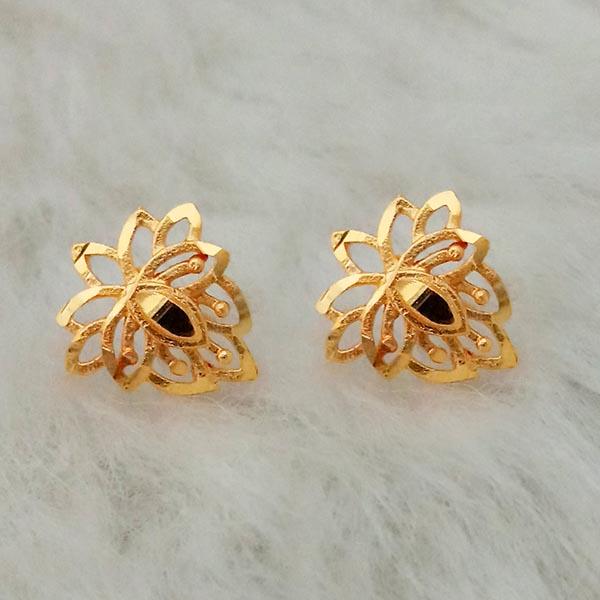 Kriaa Gold Plated Stud Earrings - 1311784