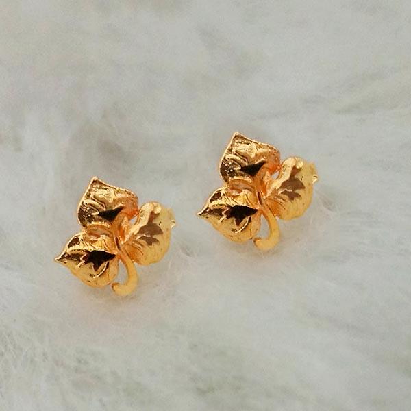 Kriaa Gold Plated Stud Earrings - 1311791