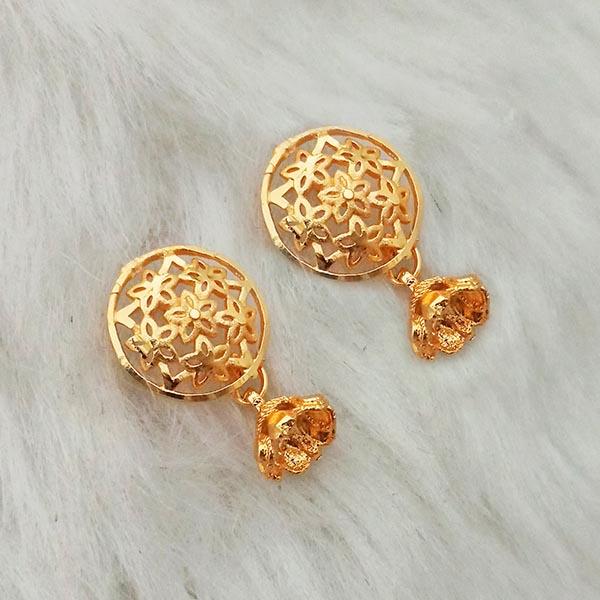 Kriaa Gold Plated Stud Earrings - 1311793