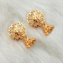 Kriaa Gold Plated Stud Earrings - 1311795