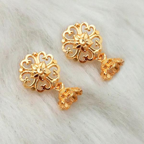 Kriaa Gold Plated Stud Earrings - 1311795
