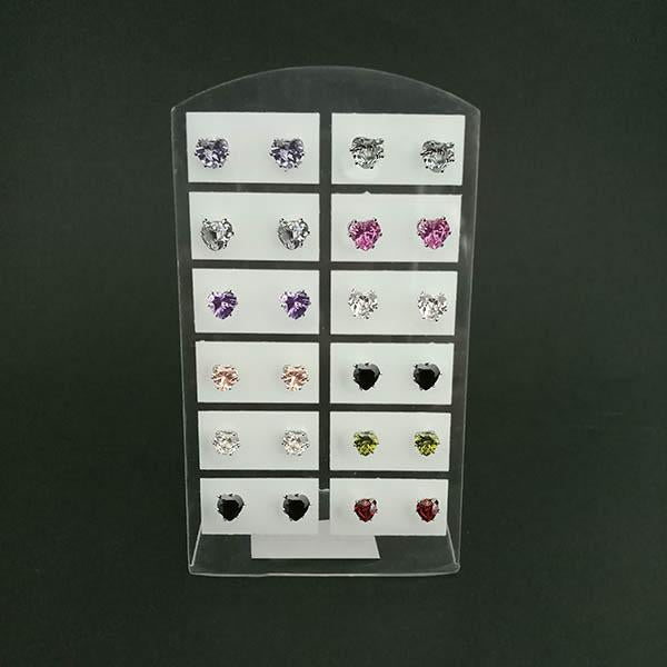 Kriaa Set of 12 Stud Earrings Combo - 1312113