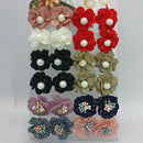 14Fashions Set of 12 Stud Earrings Combo ( Assorted Color )