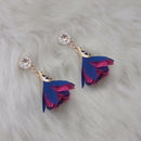 Jeweljunk Gold Plated Multi Thread Earrings - 1313337B