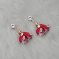 Jeweljunk Gold Plated Multi Thread Earrings - 1313337F