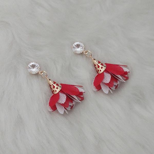 Jeweljunk Gold Plated Multi Thread Earrings - 1313337F