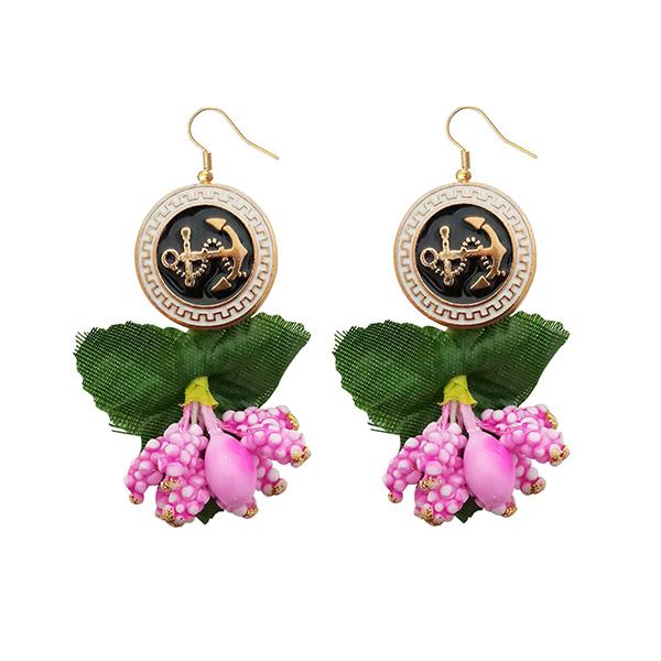 Kriaa Austrian Stone Dangler Earrings - 1313403B