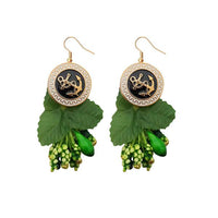 Kriaa Austrian Stone Dangler Earrings - 1313403E